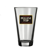 Sklenený pohár  Pellini TOP latte Gold line